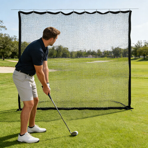 Extra große Golf-Schlagplatte, 300 cm, quadratische 2