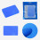 Table Tennis Racket Cleaning Sponge Table Tennis Racket-Blue 6
