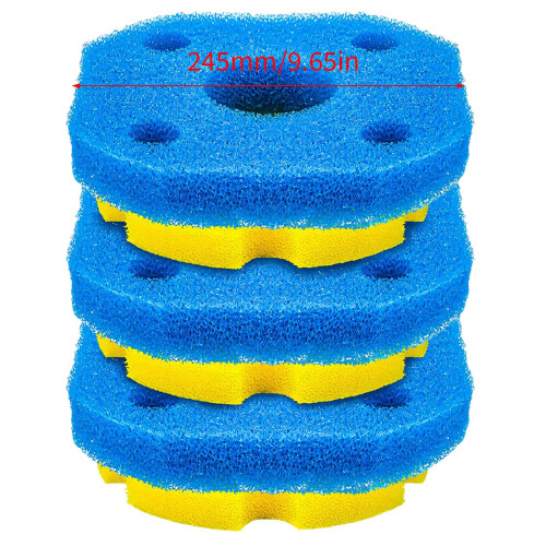 Sponge Filter Pad Aquariums Filter Media Sponge Foam Floss for 2