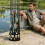 Effective 16 Section Fishing Rod Storage Easy Assembly-Black 6