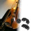 Sourdines de violon en caoutchouc, Style griffes, silencieux 2