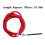 Electric Scooter Brake Cable Steel Construction With Bright Red 3