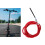 Electric Scooter Brake Cable Steel Construction With Bright Red 7