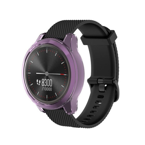Orange TPU Protective Case and Screen Protector for Garmin Vivomove 3, Precise Fit, Easy Install 2