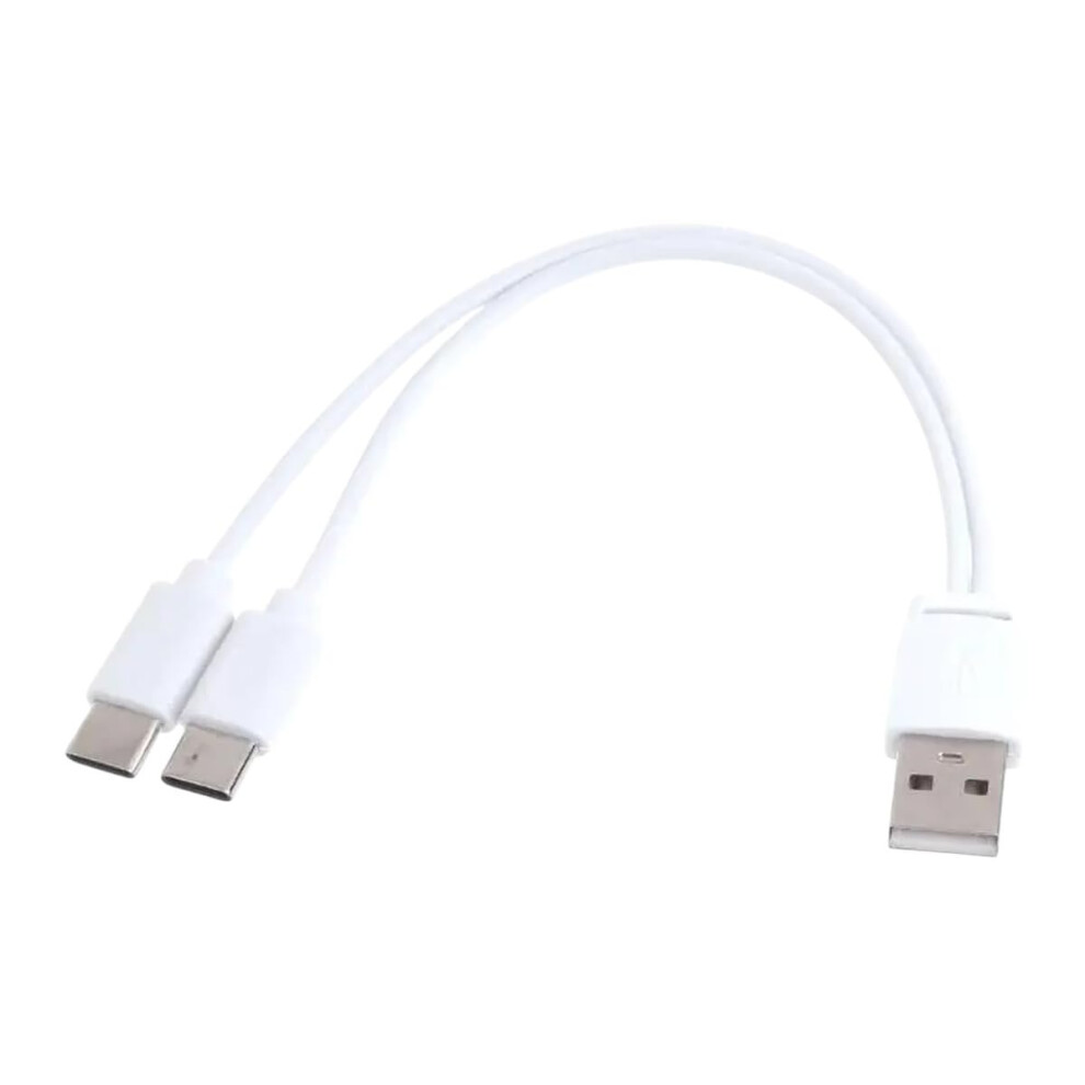 Usb A To Usb Type C Splitter Cable, 4 Port Multidevice Fast Charging Cord For Phone And Earphone 9092120769654