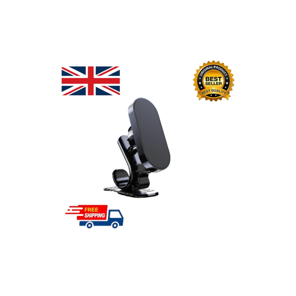 Magnetic Car Phone Holder 360Â° Rotating Mount 4123460414814
