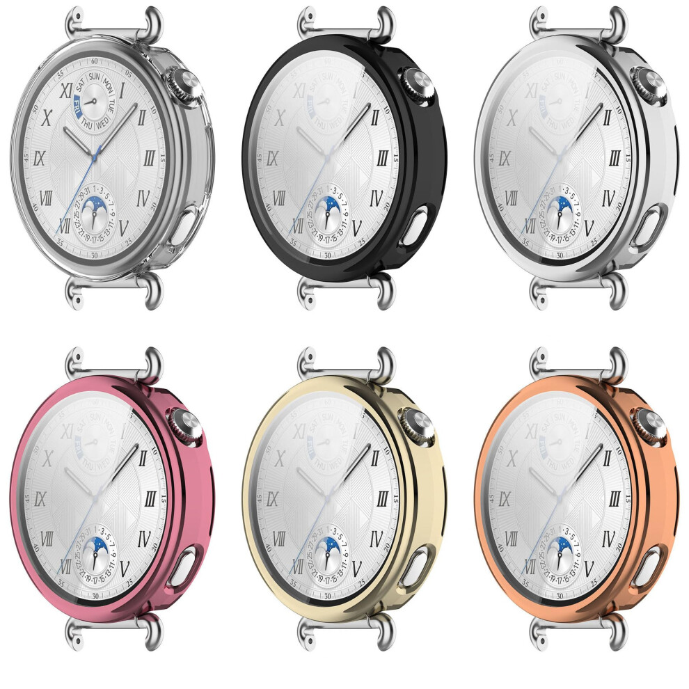 Screen Protector Case 6 Pack Tpu Full Coverage Film Bumper Guard 6 Colors For Huawei Watch Gt 6 41Mm 9455672287777