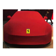 Indoor Car Cover for Ferrari F8 Tributo Coupe 2019‑2024, Soft Stretch Cotton Fabric with 360 Dustproof Protection