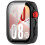Black Smartwatch Case with Shockproof Full Coverage and Scratch Resistant Protector for Fitbit 4