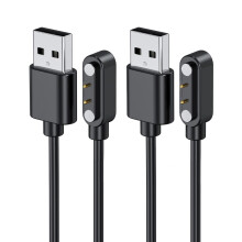 2Pack Smartwatch Magnetic Charger Cable for DR06 with Stable Current and Smart Power Control