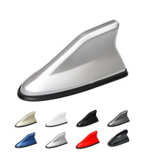Silver Car Shark Fin Antenna for Honda Accord CRV Civic – Waterproof Roof Replacement with Enhanced Signal Reception