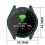 Case with Screen Protector for Garmin Approach S50, Full Coverage Shockproof Bumper with Tempered Glass, Beige 5