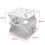 White Adjustable Security Camera Bracket for Ring Spotlight Cam Indoor Outdoor Use 1 Pack 2