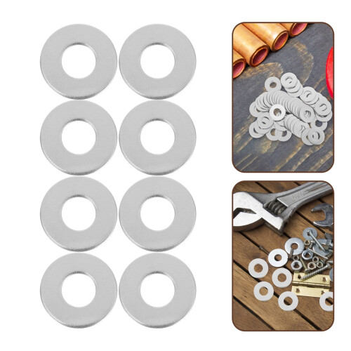 304 Stainless Steel Flat Washers Round 50 pcs 2