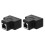 2pcs Ethernet Splitter High Speed 1 To 2 Splitter 3-way Ethernet Module Plug 4