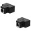 2pcs Ethernet Splitter High Speed 1 To 2 Splitter 3-way Ethernet Module Plug 6
