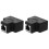 2pcs Ethernet Splitter High Speed 1 To 2 Splitter 3-way Ethernet Module Plug 1
