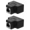 2pcs Ethernet Splitter High Speed 1 To 2 Splitter 3-way Ethernet Module Plug 8