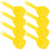 Beach Digging Tools Set Plastic Yellow 8 Pieces 3
