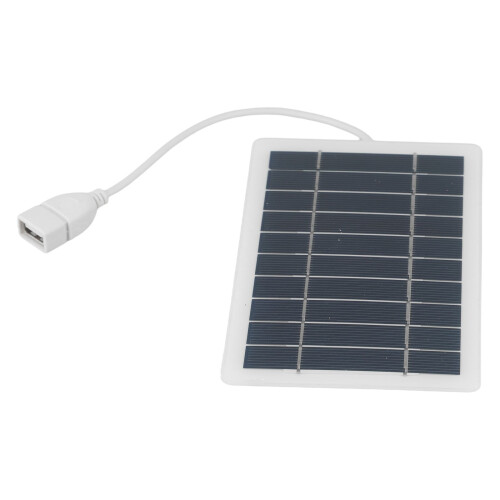 2W Solar USB-opladerpanel Bærbar til camping udendørs eventyr Strøm 2