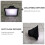 NICEXMAS Flash Diffuser Sort 1 stk. 6x6,7 tommer 3