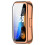 Screen Protector and TPU Case Rose Gold Full Coverage Scratch Resistant for Xiaomi Mi Band 8 2