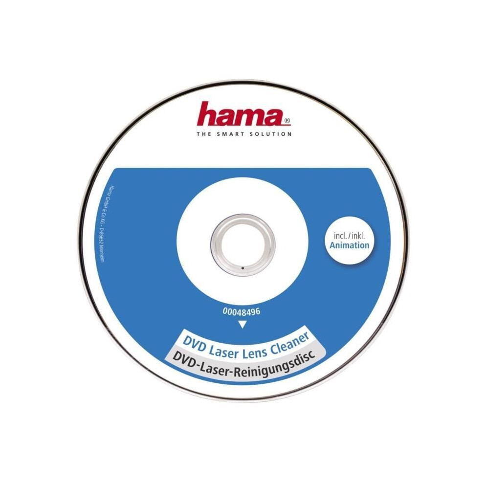 Hama 00048496 Equipment Cleansing Kit Dvd Player Equipment Cleansing Cd