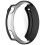Black TPU Case with Hard Screen Protector, Full Coverage Scratch Resistant for Xiaomi Watch S4 41mm 5