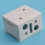 1 Inch Blind Brackets White Profile Box Mounting Bracket Window Blinds Headrail Bracket (8) 5