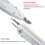 Professional Punch Down Tool IDC RJ45 RJ11 Cat5E Cat6 Network Telecom Phone Cable Socket Impact Terminal Insertion Tools 2