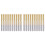 20PCS Titanium Coat Carbide End Mill Engraving Milling Cutter CNC Router Bits for PCB Machine, 1/8 Inch Shank 3.175Mm 1
