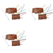 3X Placa Transmisora y Receptora de Circuito Impreso de 27 MHz y 6 Canales, 2,4 GHz, para Control Remoto de Alta Calidad, para Piezas de Coches de