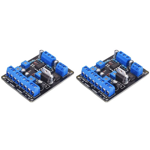 2X VU Level Audio Meter Driver Board DC12-18V Audio Level Meter Driver Board Module 1