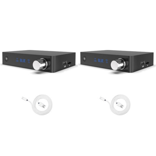 2X Digital Display  5.0 Adapter, Transmitter and Receiver,3.5mm AUX,RCA Output,U Disk TF Card Playback