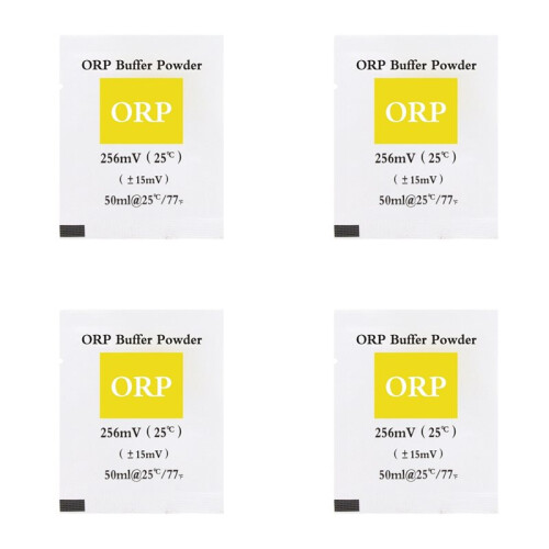 4X ORP Calibration Powder Buffer Powder ORP Tester Measuring Calibration Solution 256MV