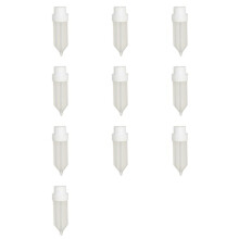 10X Quantitative Control Sauce Dispenser Nozzles Sauce Dispenser Accessories Universal Nozzles for Food Dispenser A
