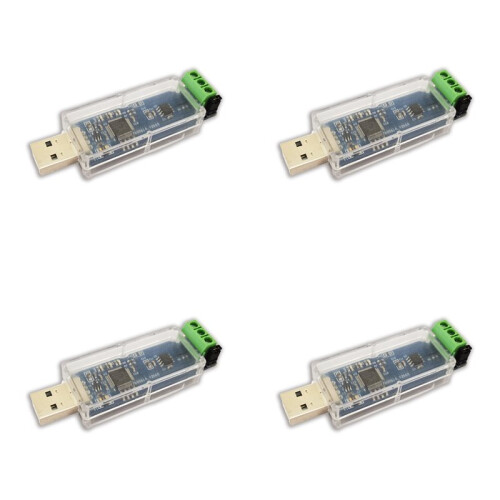 4X CANable USB Vers Module Convertisseur CAN Canbus Debugger Analyzer Adapter CANdleLight TJA1051T/3 Version Non Isolée CANABLE
