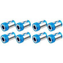 Anneau Magnétique de Tête de Tournevis, Vis de Magnétiseur de Mise à Niveau Amovible pour Tournevis Hexagonal et Embouts Électriques, 8 Pièces