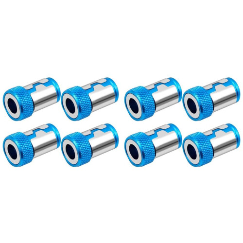 Screwdriver  Magnetic Ring, Upgrade Magnetizer Screw Removable for Hex Screwdriver and Power Bits,8PCS