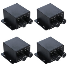 4X Car Audio Regulator Amplifiers Bass Subwoofer Stereo Equalizer Controller 4 RCA