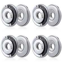 8Pcs Quick Change Angle Grinder Flange Nuts 5/8-11 Grinder Nut Replacement Lock Nuts Grinder Locking Nuts