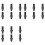 18 Pcs Tips Compatible with  Paper Pro Pen, Replacement Nibs Compatible with 1