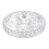 Snack Serving Tray Luxurious Plate Fruit Nuts Sweet Kitchen Candy Storage Tray with Lid(B) 2