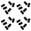 24 Pcs Clip  EMI RFI Noise Ferrite Core Filter for 5mm Cable 1