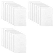 60 Pcs 3mm Embroidery Foam 6 X 9 Inch EVA Foam Sheets for 3D Embroidery Arts and Crafts, DIY Projects, Hand Sewing White