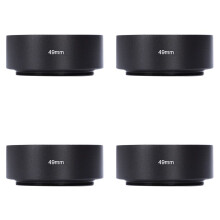 4st 49 mm Montering Standard Metall Motljusskydd för