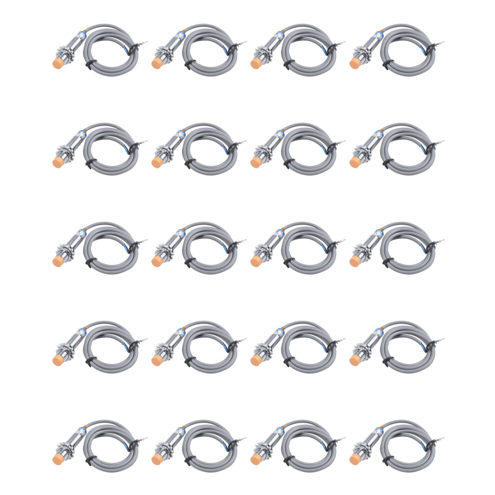 20X Dc6-36V 300Ma Npn No 3-Wire 4Mm Tubular Inductive Proximity Sensor Lj12a3-4-Z-Bx 6031929445645