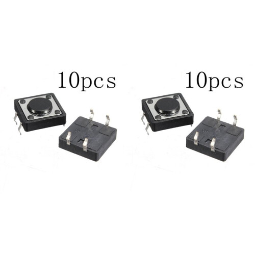 20pcs Quality  PCB Momentary Tactile Push Button  SPST