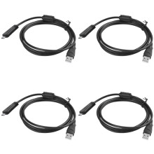 4X USB-Datakabel för  VMC-MD3 DSC-W350 DSC-TX5 DSC-W380 DSC-WX5 W37 Kameror