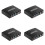 4X Convertidor Ypbpr una Componente  una HD Compatible con  Convertidor Ypbpr+L/Raudio una Compatible con 1
